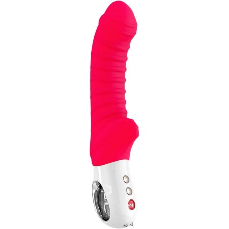 Ribbed Silicone Vibrator: Tiger by Fun Factory